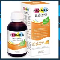 Pediakid 22 Vitamins & Minerals, Pháp (125ml) bổ sung 22 vitamin và khoáng chất cho trẻ từ 6 tháng tuổi h h b