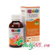 Pediakid bổ sung 22 vitamin 125ml