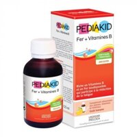 Pediakid bổ Sung Sắt (Fer) + Vitamin B 125ml