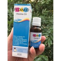 Pediakid- bổ sung Vitamin D3 tăng khả năng hấp thụ calci cho xương bé chắc khỏe