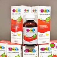 PEDIAKID FER + VITAMINES B Pediakid Fer Siro bổ sung sắt và vitamin nhóm B cho bé
