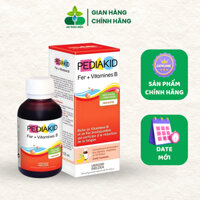 Pediakid Fer + Vitamines B.Bổ Sung Sắt Và Vitamin Nhóm B,Phát Triển Toàn Diện Cho Bé
