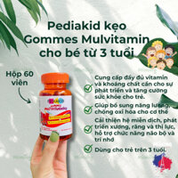 Pediakid kẹo Gommes Mulvitamin của Pháp dành cho bé từ 3 tuổi, giúp bé bổ sung vitamin_MiMi HG