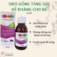 PEDIAKID TĂNG SỨC ĐỀ KHÁNG IMMUNO- FORT 125ML date 3/2025