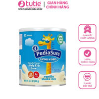 Pediasure - Sữa bột Pediasure hươu cao cổ Pediasure Grow & Gain Hương vani 400g (Mẫu mới)