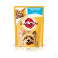 Pedigree pate vị gà gan nướng, rau 80g (gói)