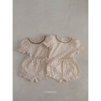 PEEKABOO BST BELLA baby suit, kids bộ rời và turban