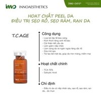 Peel Da Innoaesthetics T.C.Age Inno TCA, Tái Tạo Căng Bóng, Sẹo Rỗ, Sáng Da, Chống Lão Hóa Da Mặt - Peel TCA 15%