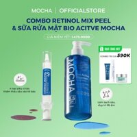 Peel Da Mocha + Sữa Rửa Mặt Bio Active Dịu Nhẹ Lành Tính Cho Cả Da Dầu Mụn Nhạy Cảm