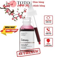Peel da the ordinary AHA 30% + BHA 2% , the ordinary peel TOTO Shop