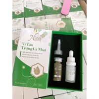 PEEL DA VI TẢO TRỨNG CÁ NHẬT - tặng kèm serum truyền trắng - nicos