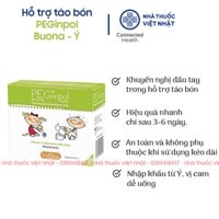 PEGinpol Macrogol 3350 - Hỗ Trợ Táo Bón Cấp Và Mãn Tính Cho Trẻ Em - Hộp 20 Gói 5g - Nhập Khẩu Italy