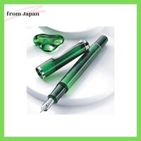 Pelikan Fountain Pen F Fine Olivine Classic M205 Piston Filling Limited Edition Official Import
