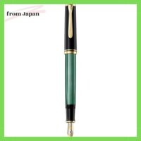 Pelikan PELIKAN Fountain Pen Souveran M400 Green Stripe 14K EF Size