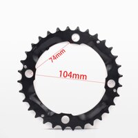 Pellet12 22T 32T 42T Xe Đạp Đường Bộ Quay Crankset Đĩa 8/9/24/27S dây Xích Xe Đạp Bánh Xe Fixed Gear Phần Chainwheel MTB Chainring Bánh Xích