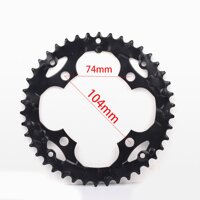 Pellet12 22T 32T 42T Xe Đạp Đường Bộ Quay Crankset Đĩa 8/9/24/27S dây Xích Xe Đạp Bánh Xe Fixed Gear Phần Chainwheel MTB Chainring Bánh Xích