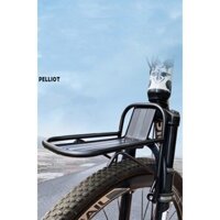 Pellioot Giá đỡ xe đạp phía trước giỏ giá đỡ xe đạp leo núi phía trước giá đỡ hợp kim nhôm giá đỡ phuộc xe đạp