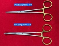 Pen Thẳng-Cong 16 (cán vàng)