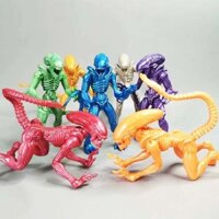 [peng] Mô hình chiến binh sắt máu Alien NECA chính hãng, mô hình hành động siêu di động, trang trí xe hơi