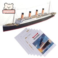 Pengtao04 1: 400 DIY Thủ Công Titanic Tàu 3D Giấy Mô Hình Bộ Đồ Chơi Mới