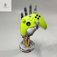 Pengtao12 Cyberpunk Robot Cánh Tay Tích Hợp Tay Cầm Bóng Rổ Đứng Sáng Tạo Sưu Tập Để Bàn Trang Trí Mô Hình Handmade Quà Tặng Mới