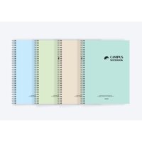 Penpia 4 loại Giấy bìa cứng Máy tính xách tay lò xo 2 gói (25K) 100 tờ