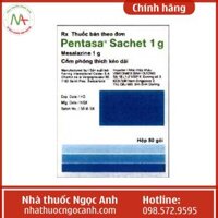 Pentasa Sachet 1g cốm phóng thích kéo dài
