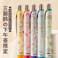 Pentel Pentel Pentel Sanrio Đồng Thương Hiệu Hạn Chế Nhanh Khô Bút Gel 0.5 Sinh Viên Đen Thi Bút Báo Chí