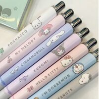 Pentel Sanrio Co Thương Hiệu Limited Bút Gel Đen Họa Tiết Mờ Hello Kitty Kuromi