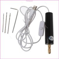 Pepa Mini Điện Khoan Cầm Tay Khoan Bộ Nhựa Dính Trang Sức Làm Thủ Công Dụng Cụ 5V USB Cắm Tua Vít Dụng Cụ Ki