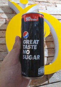Pepsi Thái Lan lon 240ml No Sugar – lốc 6 lon