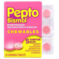 Pepto Bismol viên nhai 30 viên của Pepto Bismol