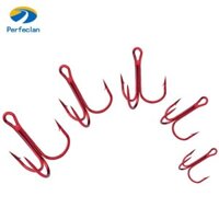 Perfeclan 100 Chiếc Móc Câu Cá Chép Móc Cá Mồi Giá Đỡ Cho Nước Ngọt Và Nước Ngọt