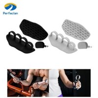 Perfeclan 2 Chiếc Trọng Lượng Nâng Tay Cầm Tập Gym Di Động Barbell Thanh Miếng Lót Bảo Vệ Tay Cho Crosstraining Kéo Lên Calisthenics Tập Thể Dục