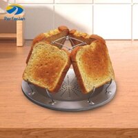Perfeclan Giá Cắm Trại Nướng Nhẹ Cho 4 Lát Cho Gia Đình Thịt Nướng Đi Bộ Đường Dài