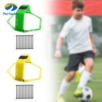 Perfeclan Hex Agility Nhẫn Thiết bị tập luyện Thể thao Bóng đá di động Thang nhanh nhẹn