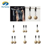 Perfeclan Power Grip Ball Kéo bằng gỗ cho thanh kéo Barbell Chin up Bar