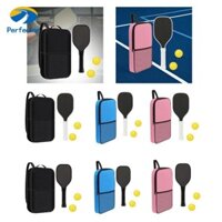 Perfeclan Sweet Training Paddle Pickleball Vợt có túi lưu trữ cạnh tranh Nhẹ với 2 quả cầu