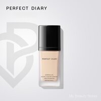 PERFECT DIARY Liquid Foundation Small Black Cover Moisturizing Concealer Matte Oil Not Easy to Get Stuck Powder Seamless BB Cream Golden Cap Liquid Foundation Acne Marks UKXC