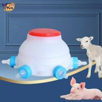 Perfk 2.5L Chai Thức Ăn Cho Động Vật Có Thể Tái Sử Dụng Cho Bình Sữa Động Vật Ăn Cho Động Vật Ăn