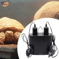 Perfk Đèn Cố Định Rùa Đèn Nhiệt Đồ Dùng Cho Thú Cưng Terrarium Đèn Nhiệt Cho Bò Sát Nhỏ Terrarium Lưỡng Cư