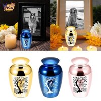 Perfk Pet Urn cho mèo, Urn Mini cho đám tang, Urn trang trí cho chó mèo, Urn lưu niệm cho, tang lễ,