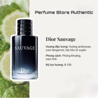 [Perfume Authentic] 10ML Nước Hoa Nam Chính Hãng Dior Sauvage EDT