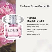 [Perfume Authentic] 10ML Nước Hoa Nữ Chính Hãng Versace Bright Crystal EDT