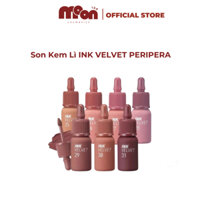 [PERIPERA] Son Kem Lì INK VELVET PERIPERA Peripera Son Kem Ink Velvet Nude Lip Tint mềm môi bền màu xinh xắn 4g
