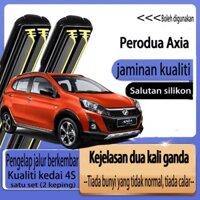 Perodua Axia (2014-2022) Cần gạt nước nâng cấp mới Khăn lau dải cao su đôi ô tô