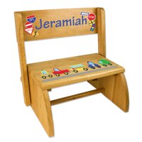Personalized Cars & Trucks Folding Step Stool