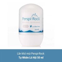 Perspi-rock Lăn Khử Mùi Perspi-rock® Natural Deodorant Roll-on With Aloe Vera Tự Nhiên 50ml