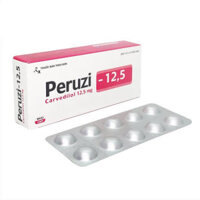 Peruzi 12.5mg điều trị tăng huyết áp, đau thắt ngực