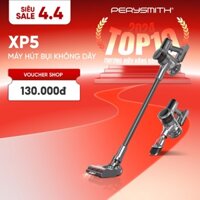 PerySmith XP5 Máy Hút Bụi Cầm Tay Không Dây Lực Hút Cực Mạnh 19.000Pa Có Đèn LED Kèm Đế Gắn Tường